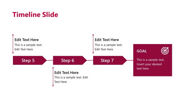 Timeline Slide PPT Template