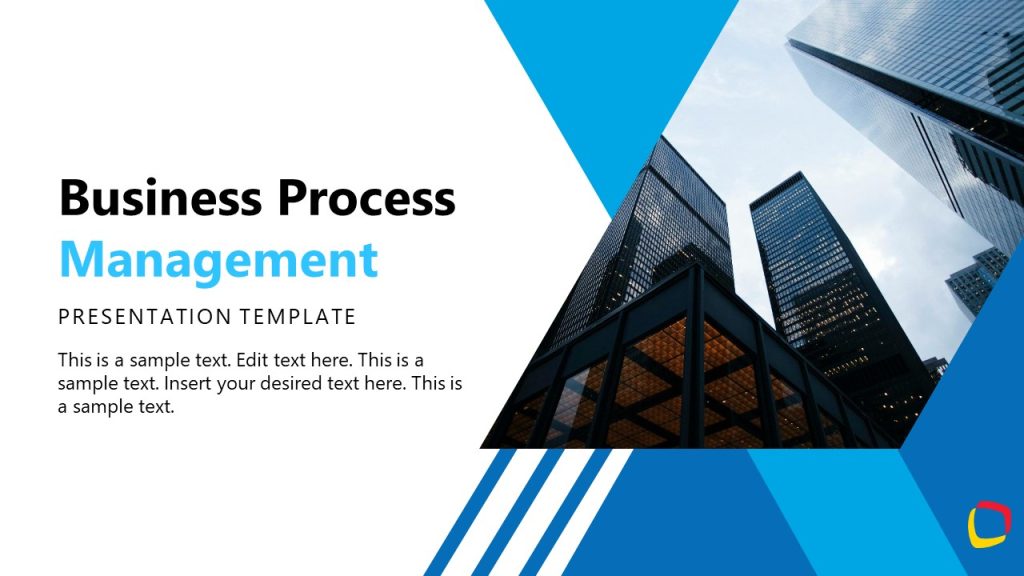 Business Process Management Template Title Slide - SlideModel