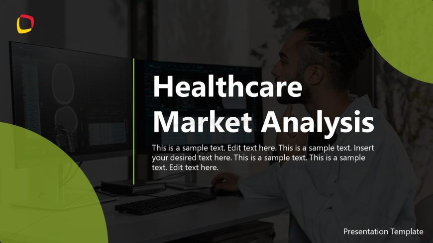 Healthcare Market Analysis PPT Slide