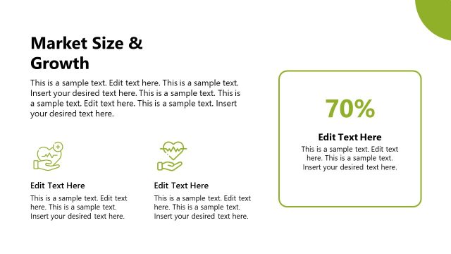 Market Size and Growth Healthcare Slide