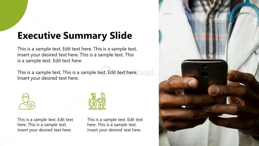 Healthcare Slide PPT Template Slide