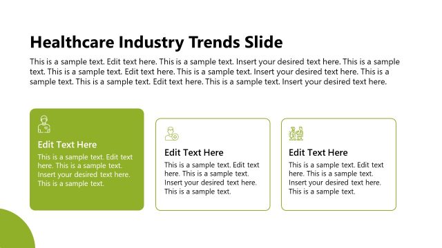 Healthcare Industry Trends Slide