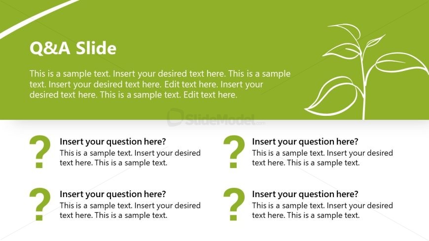 Hydroponic Business PPT Slide Template 