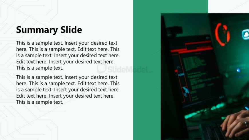 Editable IT Security Presentation Template