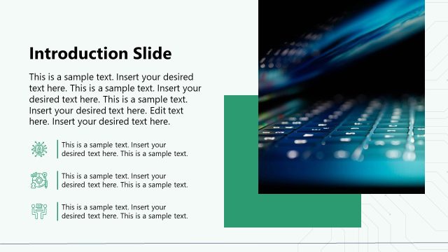 Introduction Slide for IT Security Template