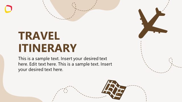 Travel Itinerary PowerPoint Template