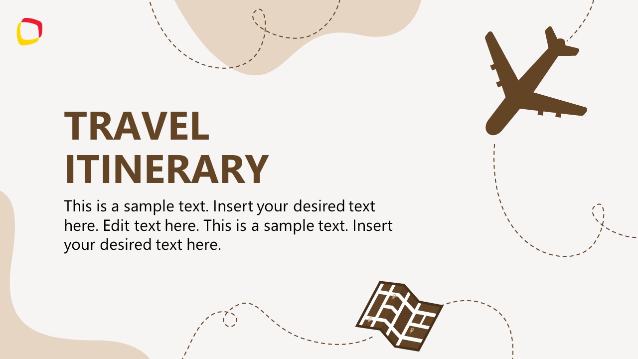 Travel Itinerary PowerPoint Template Travel Itinerary PowerPoint Template
