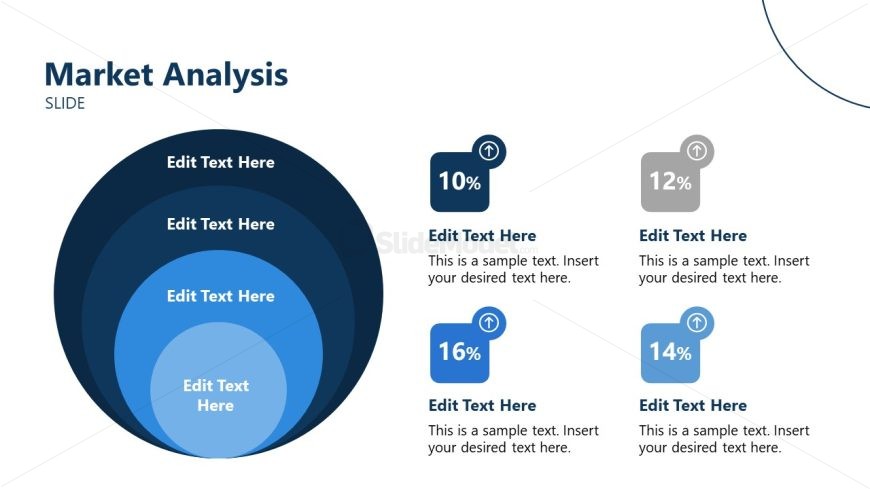 Market Analysis PPT Slide for Company Profile Presentation