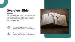 Customizable Academic Defense PPT Template 