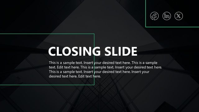Closing Slide for Company Investment Proposal PPT Template