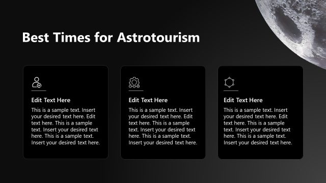 Best Times for Astrotourism Presentation Slide