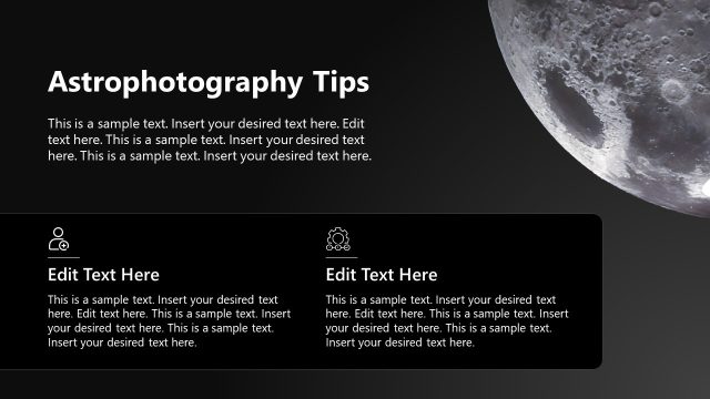 Astrophotography Tips Slide
