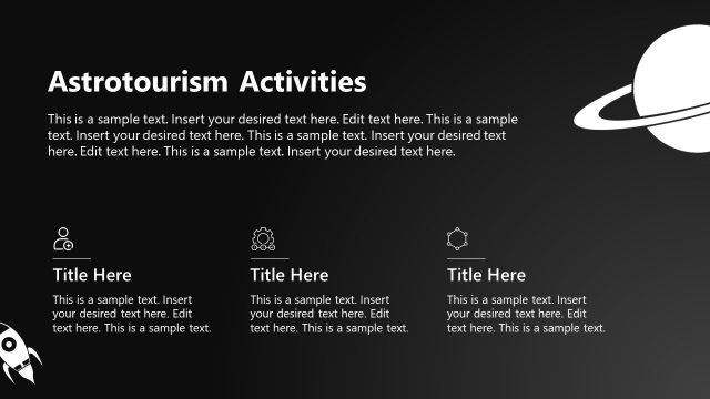 Astrotourism Activities Presentation Slide