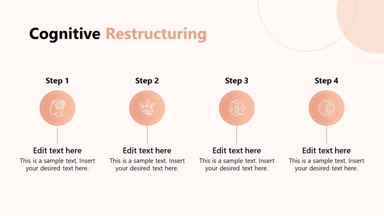 Cognitive Restructuring Template Slide - SlideModel