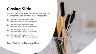 Project Overview Slide Deck - Closing Page