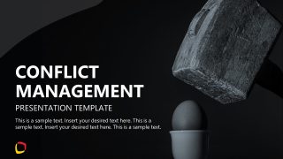 Conflict Management PPT Template 