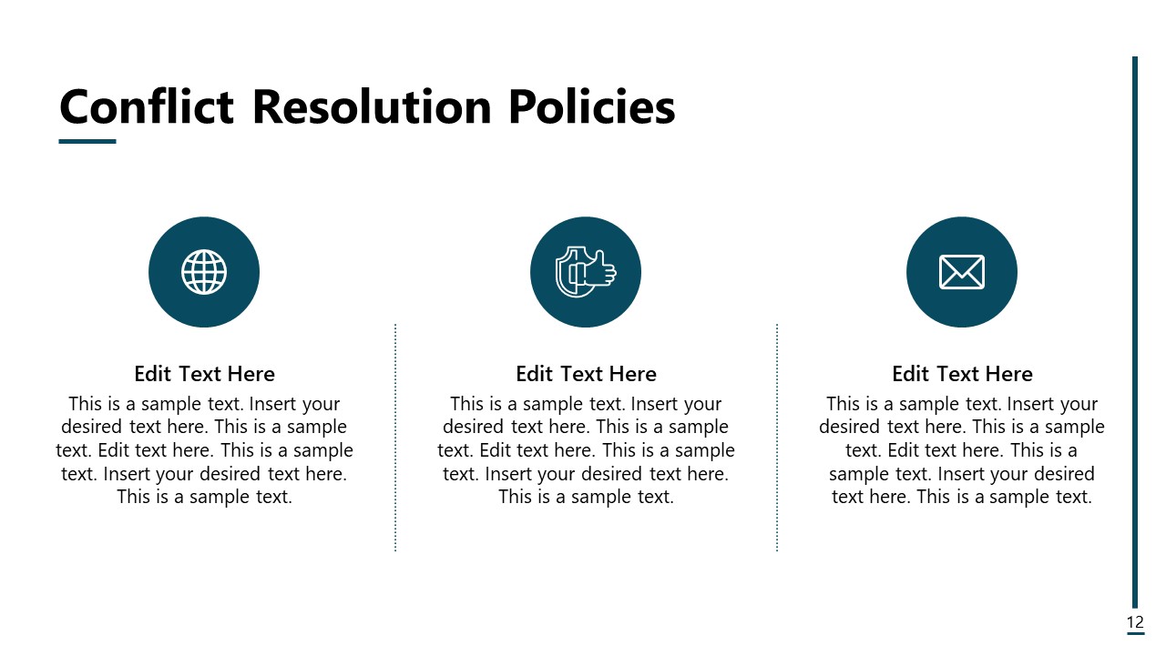 Conflict Resolution Presentation Template