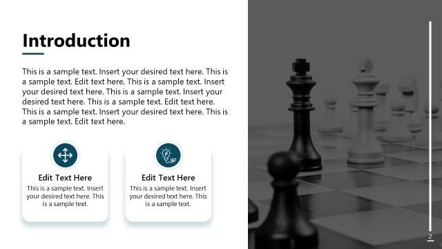 Editable Introduction Slide – Conflict Resolution Template
