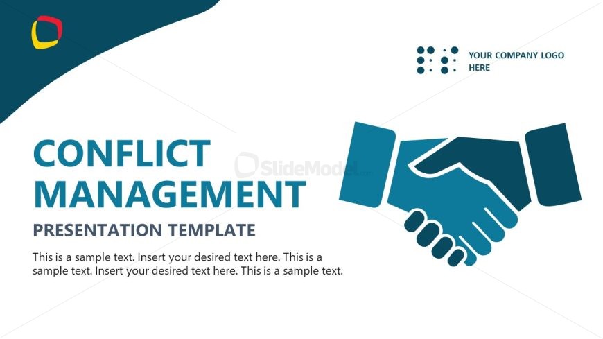 Title Slide - Conflict Resolution PowerPoint Template - SlideModel