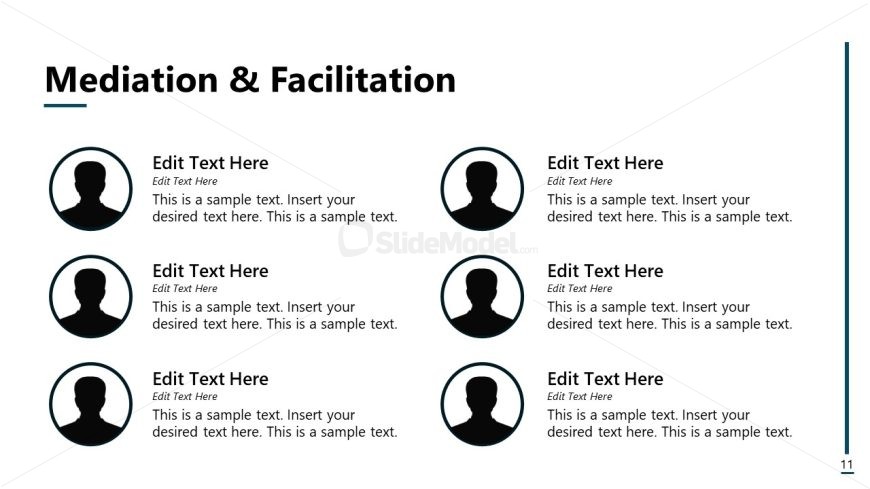 Conflict Resolution PPT Template Slide 