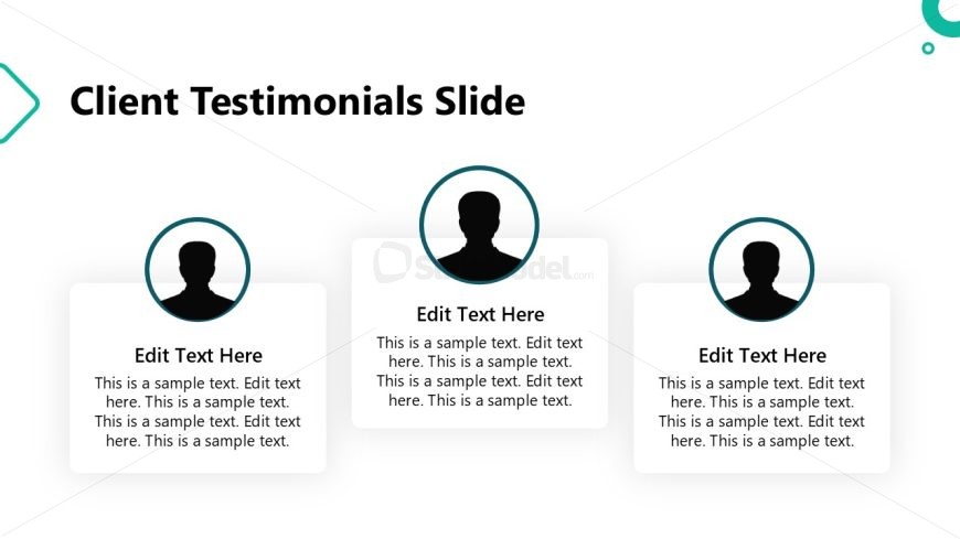 Digital Marketing Proposal Slide for Client Testimonials 