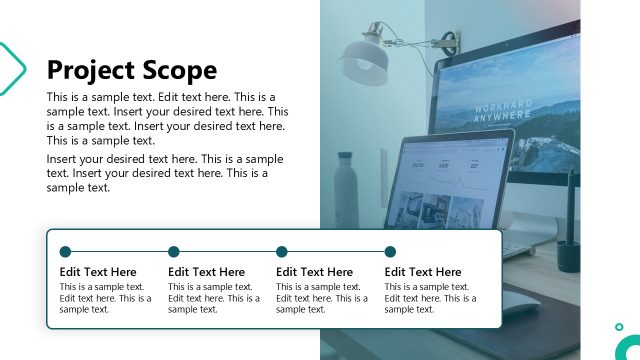 Project Scope PowerPoint Template Slide
