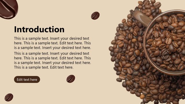 Coffee Company Profile PowerPoint Slide