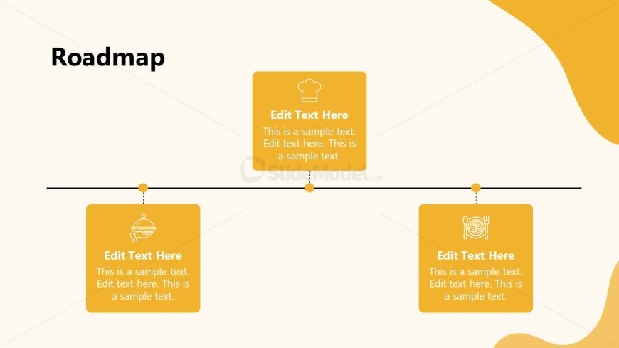 Horizontal Roadmap PPT Slide