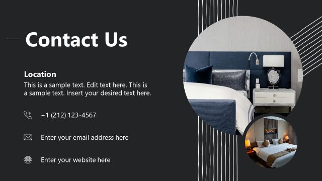 Contact Us PPT Slide – Company Overview Template