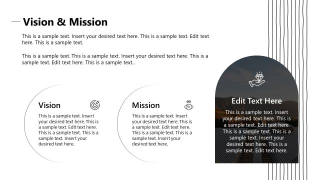 Vision & Mission PPT Slide