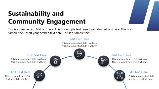 Sustainability & Community Engagement Slide