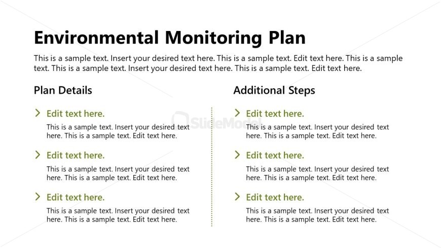 Environmental Impact Report PPT Slide