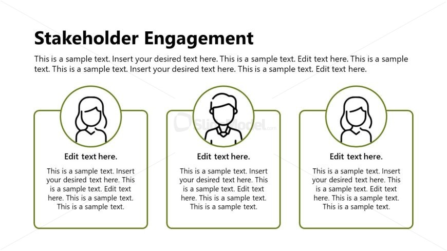 Three Columns PowerPoint Slide