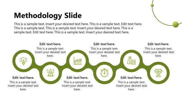 Methodology Slide with Process Diagram