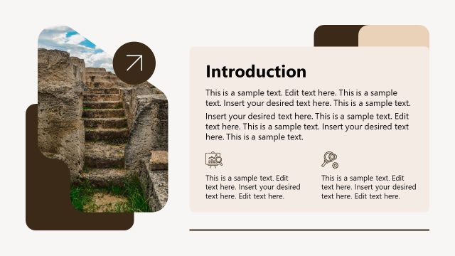 Editable Archaeology Template for Presentation