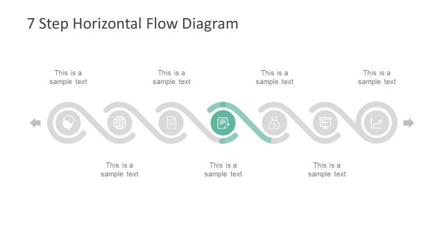 Slides of Horizontal Timeline Infographics