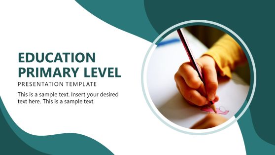 Education Primary Level PowerPoint Template