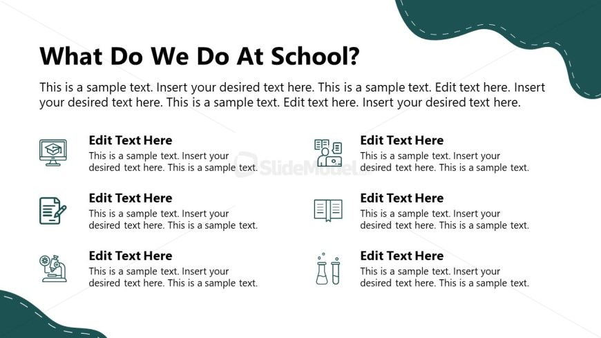 Education Primary Level Template Slide 