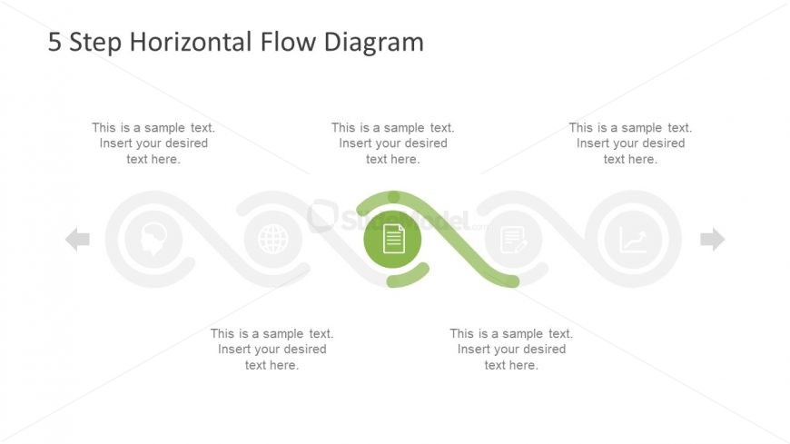 Reporting Design Template Horizontal Flow