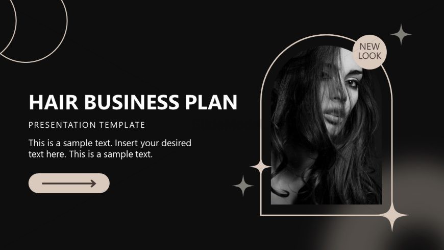 Hair Business Plan Presentation Slide 