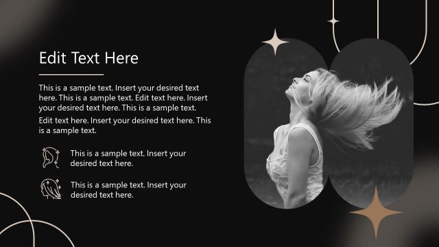 Hair Business Plan Template for PowerPoint