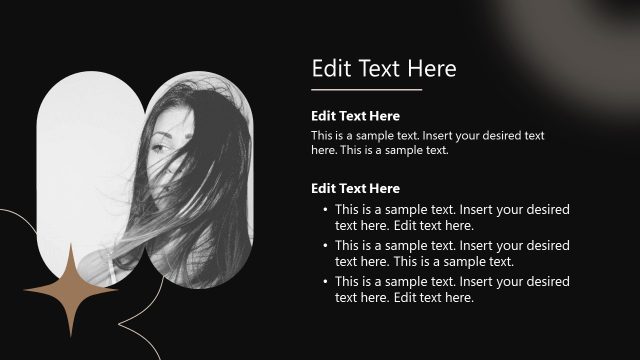 Hair Business Plan Template Slide