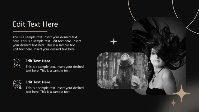 Hair Business Plan Slide PPT Template