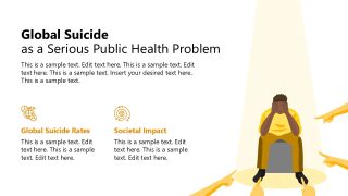 Editable World Suicide Prevention Day PPT Template 