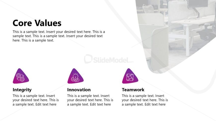 Editable Corporate Culture PPT Template 