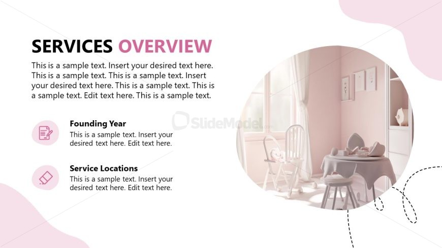 Babysitting Services Overview Slide Template