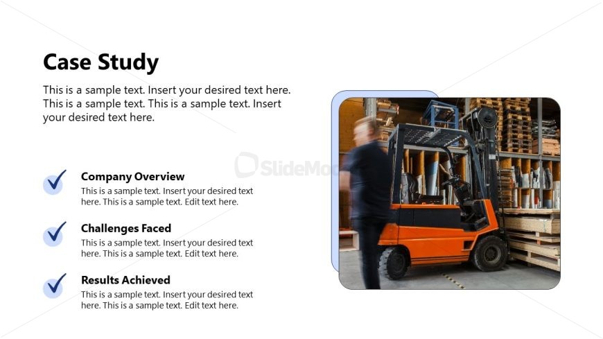 Inventory Management Template Slide for Presentation 