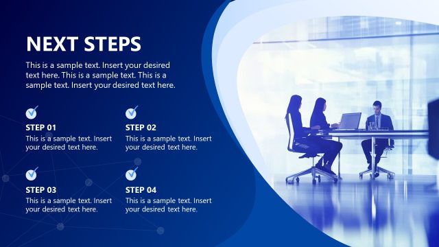 Slide for Next Steps – Digital Business Transformation