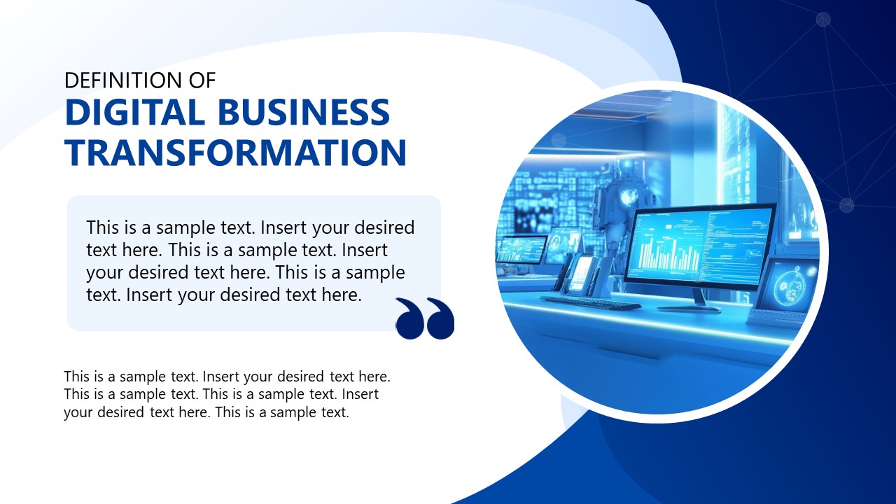 Digital Business Transformation Proposal Powerpoint Template Digital Business Transformation Proposal Powerpoint Template