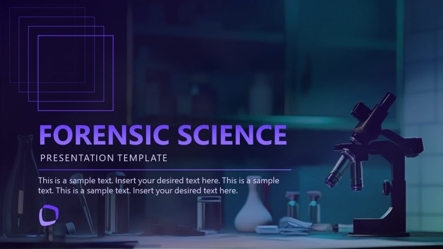 Editable Forensic Science PPT Template